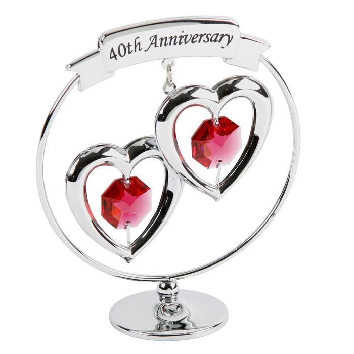 40th Wedding Anniversary Traditional Gift
 40th Wedding Anniversary Gift