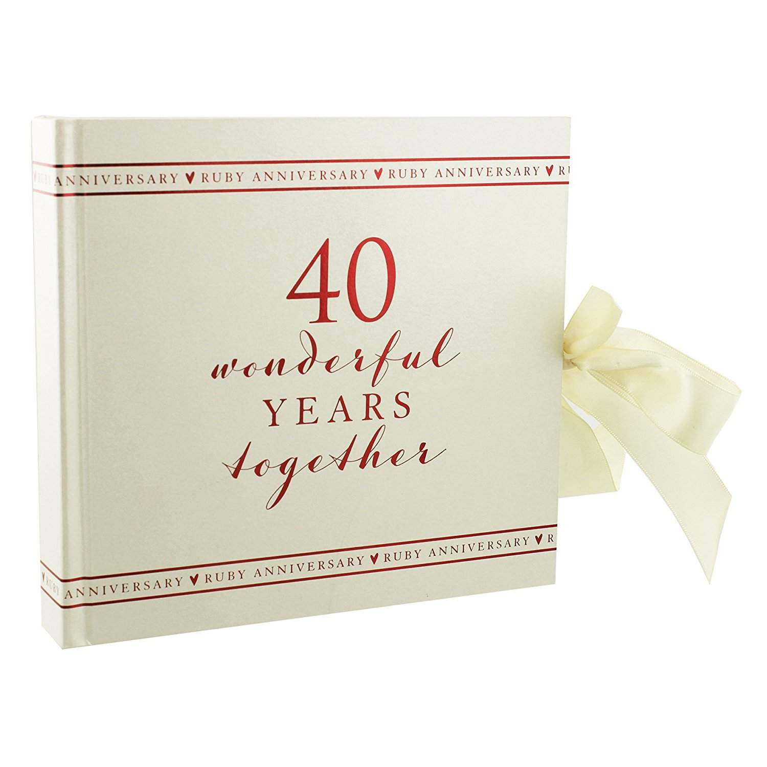 40th Wedding Anniversary Traditional Gift
 Top 10 Best 40th Wedding Anniversary Gifts