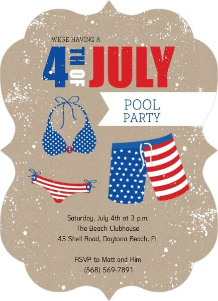 4Th Of July Pool Party Ideas
 25 best images about Fourth of July Pool Party Ideas on