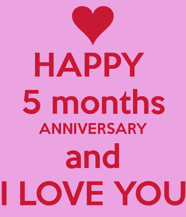 5 Month Anniversary Quotes
 Five Months Anniversary Quotes Happy QuotesGram