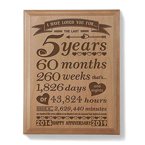 5 Year Anniversary Gift Ideas
 5 Year Anniversary Gifts for Her Amazon