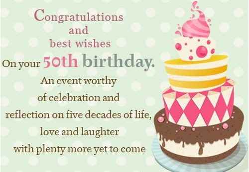 50 Birthday Wishes
 Happy 50th Birthday Best 50th birthday pictures