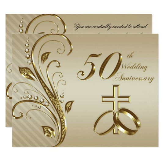 50 Wedding Anniversary Invitations
 50th Wedding Anniversary Invitation Card