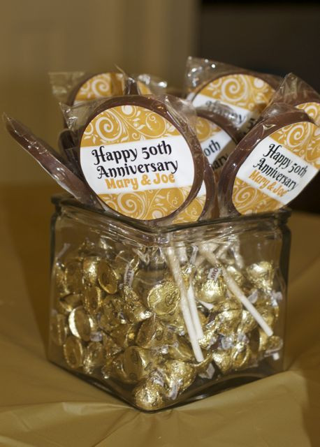 50th Wedding Anniversary Party Favors
 Quality Customizable 50th Wedding Anniversary Decorations