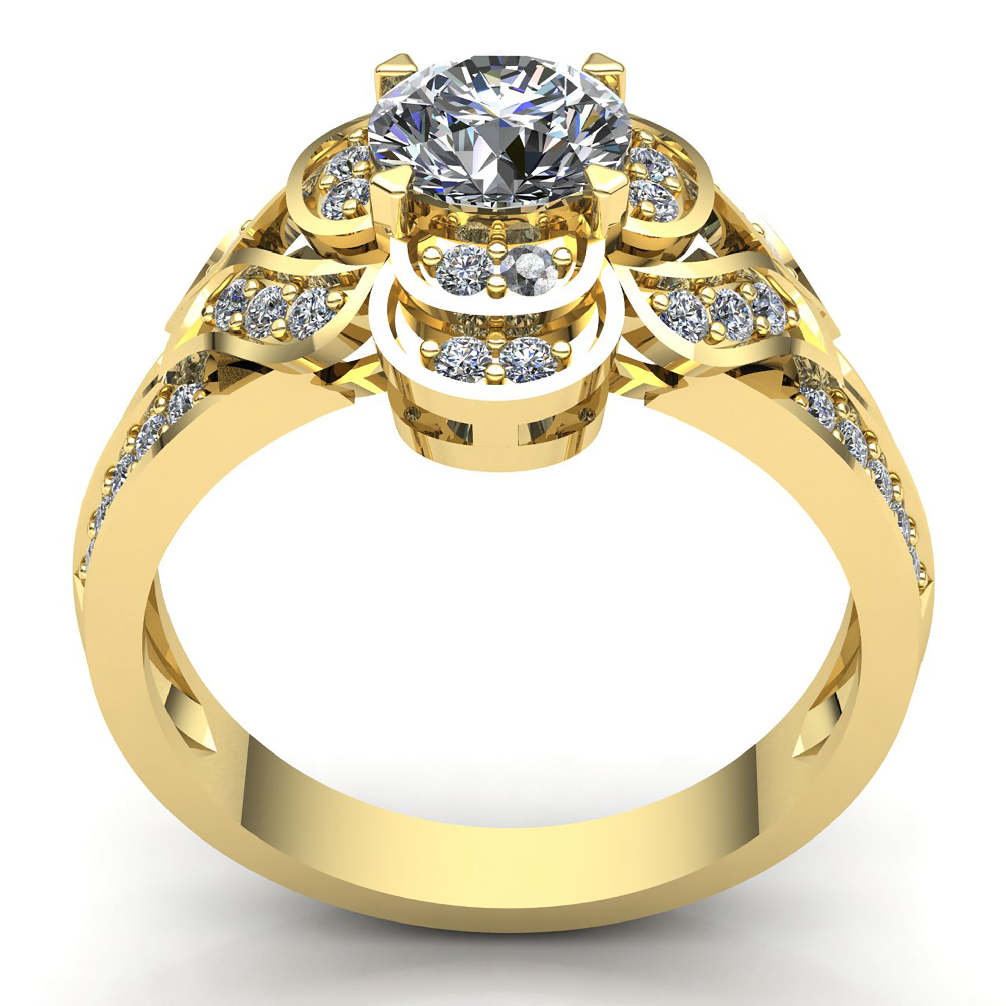 5ct Diamond Engagement Rings
 Genuine 0 5ct Round Diamond La s Vintage Anniversary