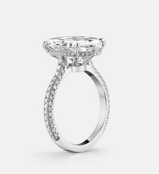 5ct Diamond Engagement Rings
 5CT oval cut diamond engagement ring – MOWTE