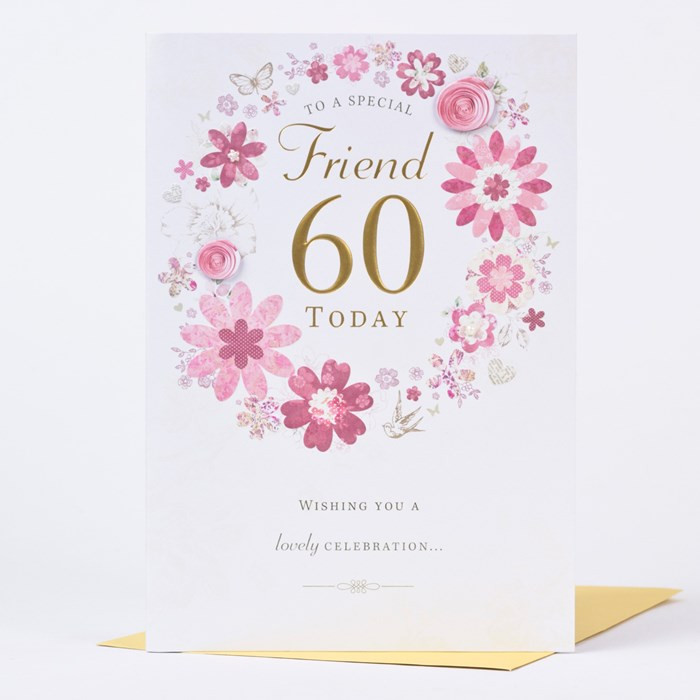 60th Birthday Card
 60th Birthday Card Special Celebration