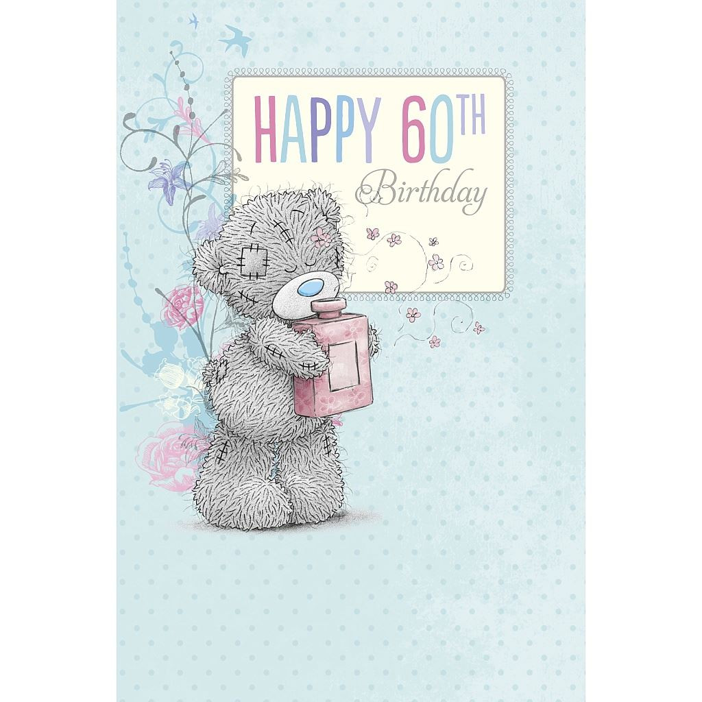 60th Birthday Card
 Me to You Birthday Cards 22nd 60th 30th 40th 50th 60th