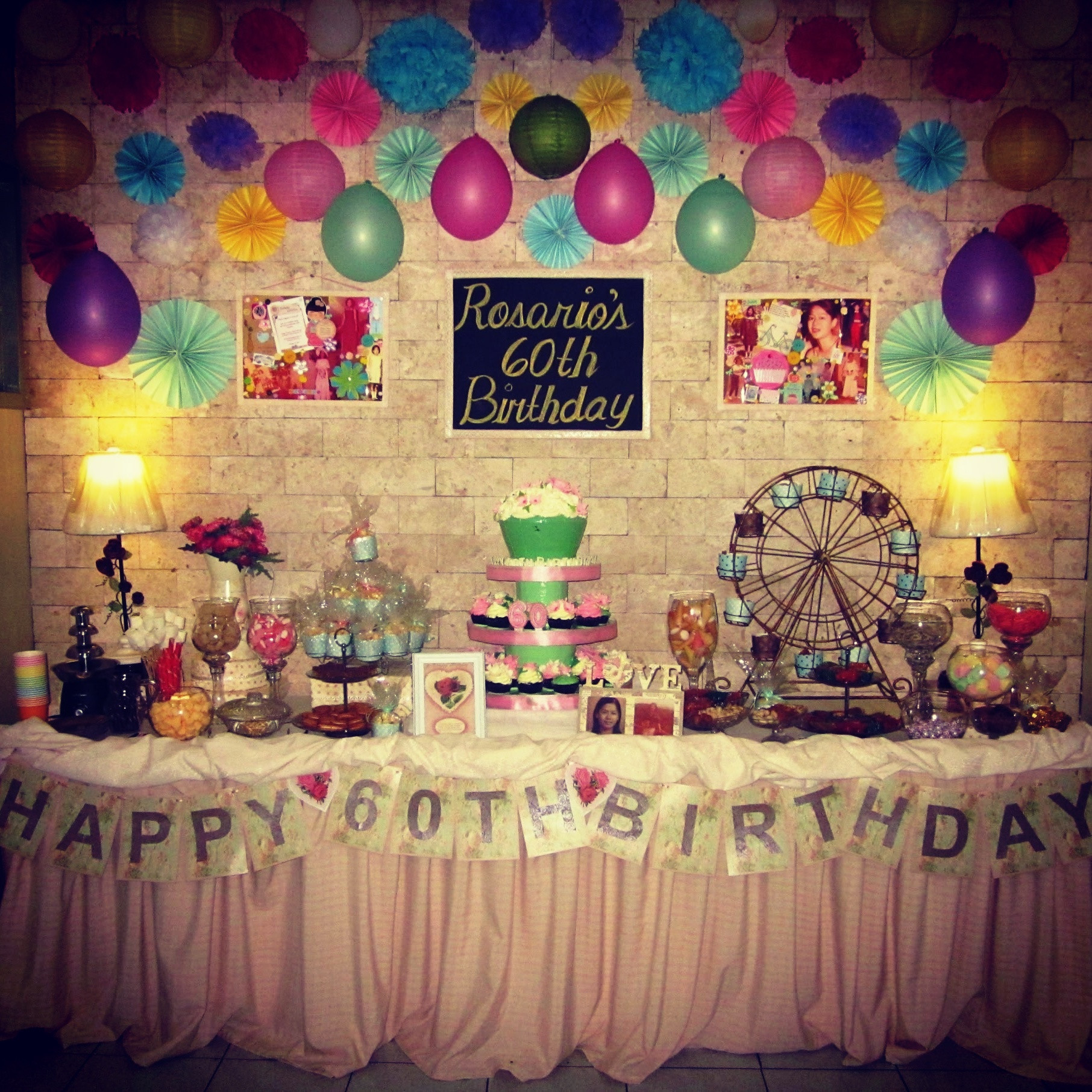 60Th Birthday Party Ideas For Mom
 Mom’s Sweet Sixty Birthday Party