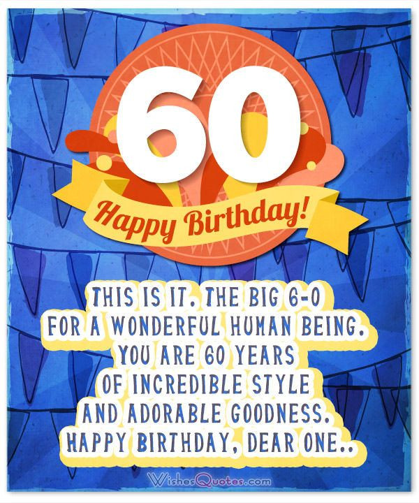 60th Birthday Wishes Funny
 60th Birthday Wishes