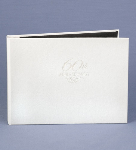 60th Wedding Anniversary Guest Book
 60th Anniversary Guest Book Personalized ON SALE at The
