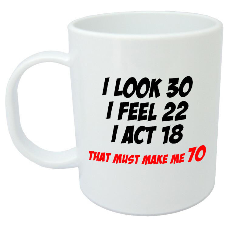 70 Birthday Gift
 Makes Me 70 Mug Funny 70th Birthday Gifts Presents for