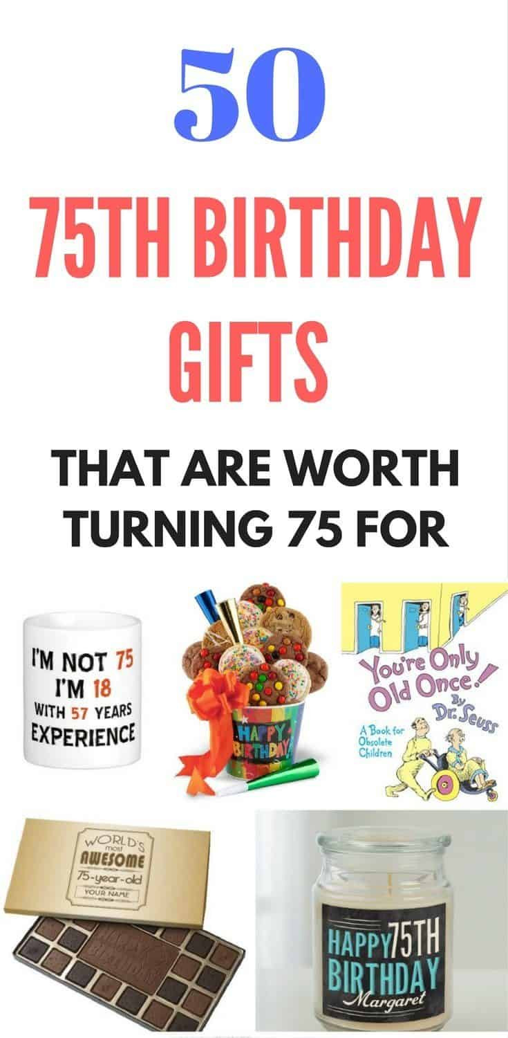 75 Birthday Gift
 Top 75th Birthday Gifts 50 Sure to Please Gift Ideas