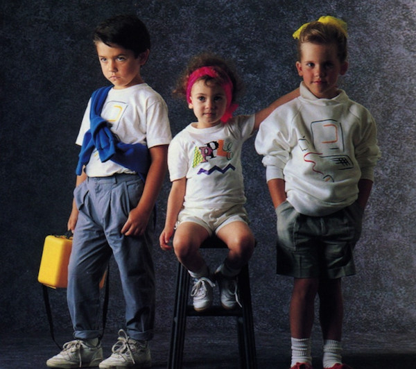 80S Fashion Kids
 The Apple Collection 80s clothing line resurfaces