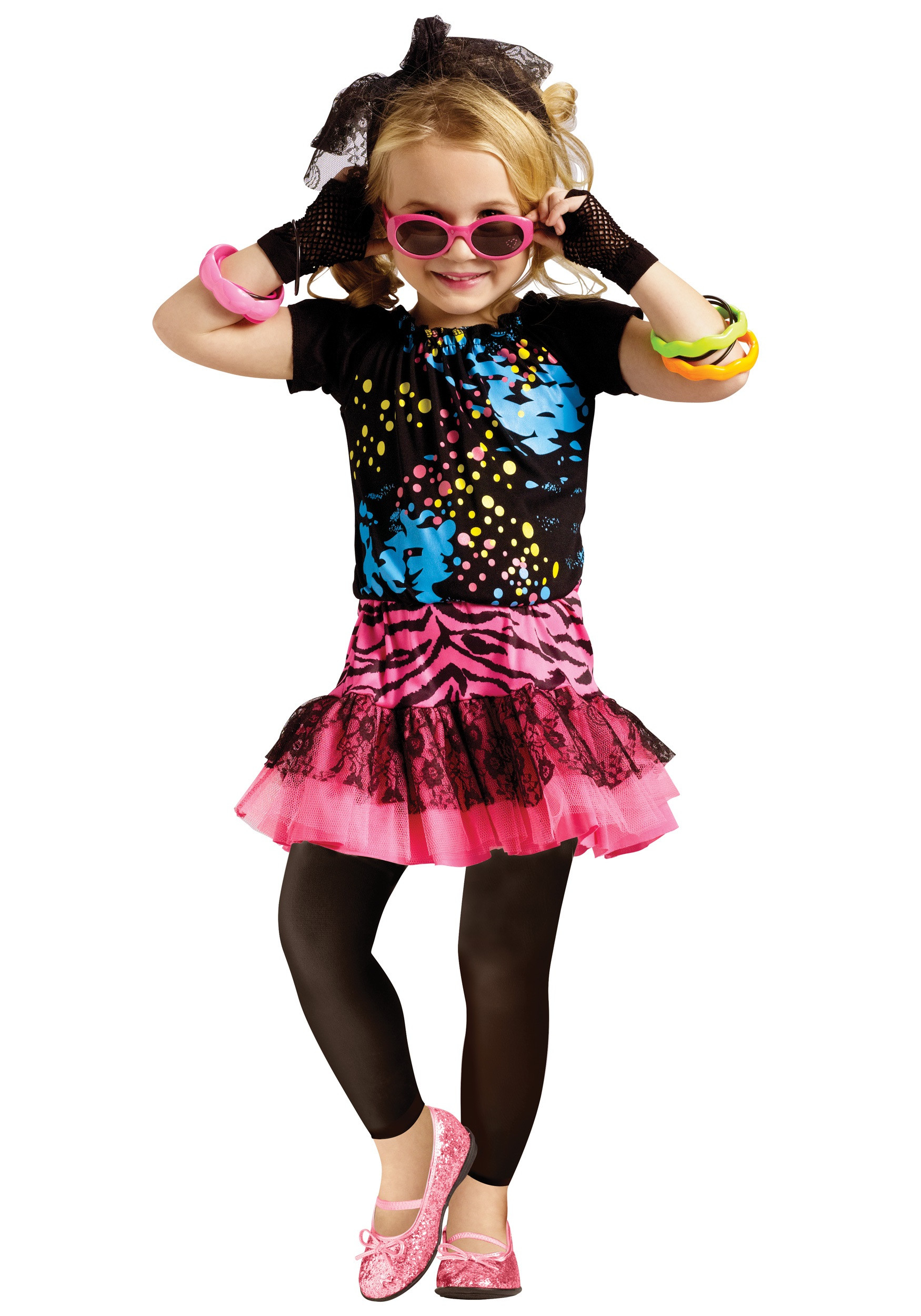 80S Fashion Kids
 80s Pop Party Toddler Costume