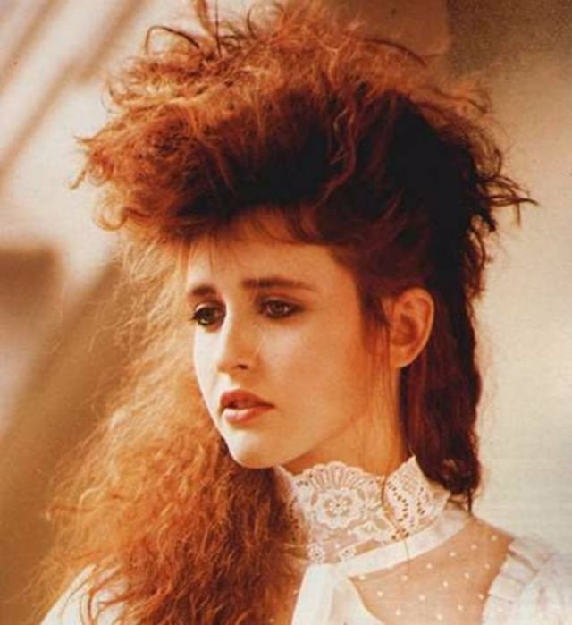 80S Prom Hairstyles
 vintage everyday 1980s The Period of Women Rock