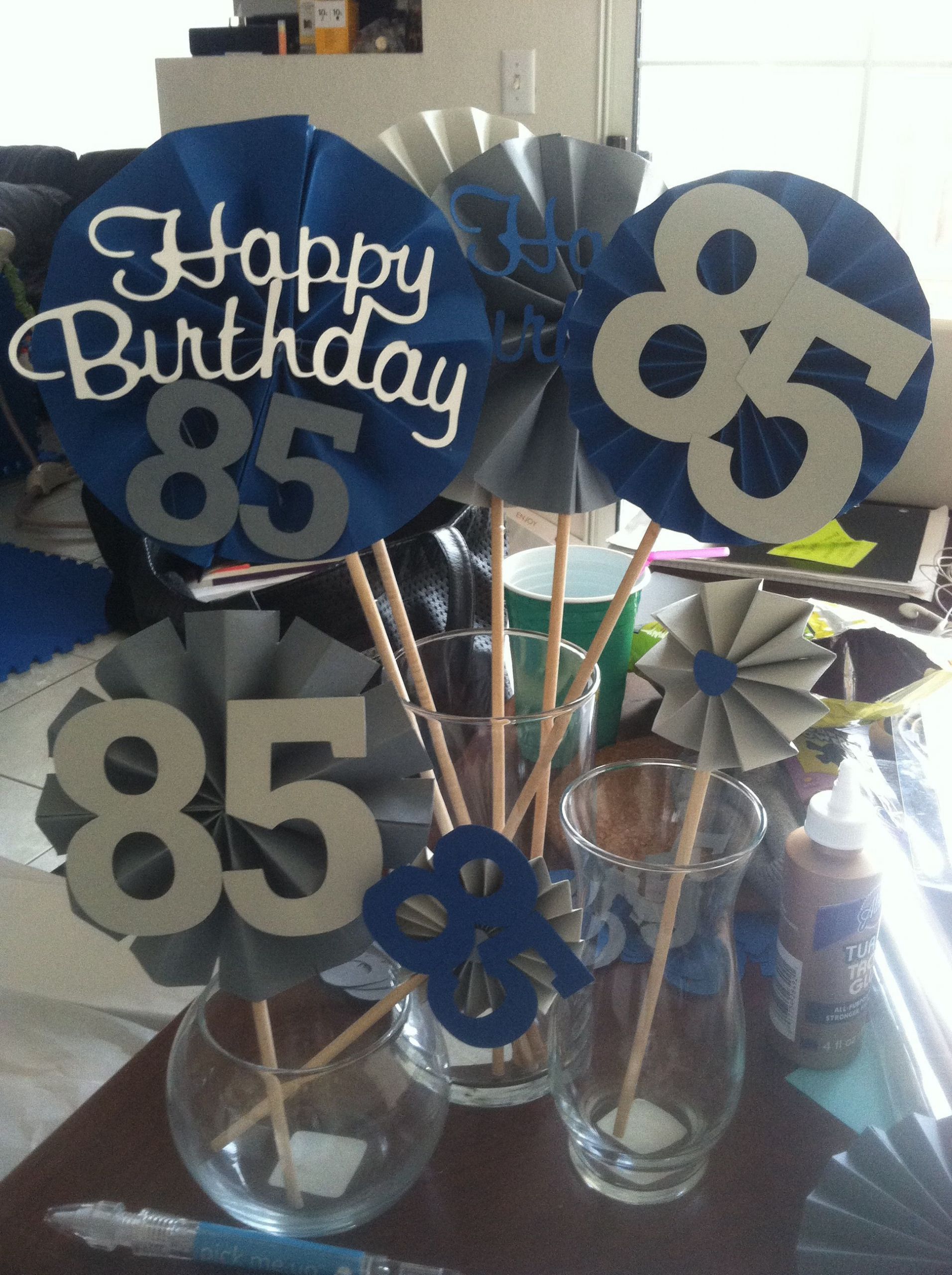 85th Birthday Decorations
 Grandpas 85th birthday
