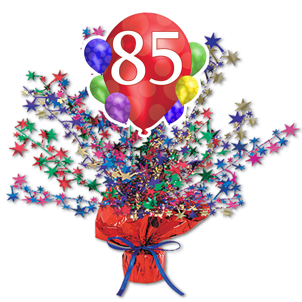 85th Birthday Decorations
 85th birthday party supplies 85th balloon blast centerpiece
