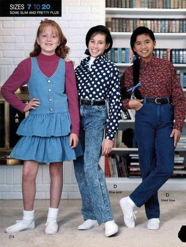 90S Fashion For Kids
 Children’s Fashion from the 1990s Kids would wear plaid