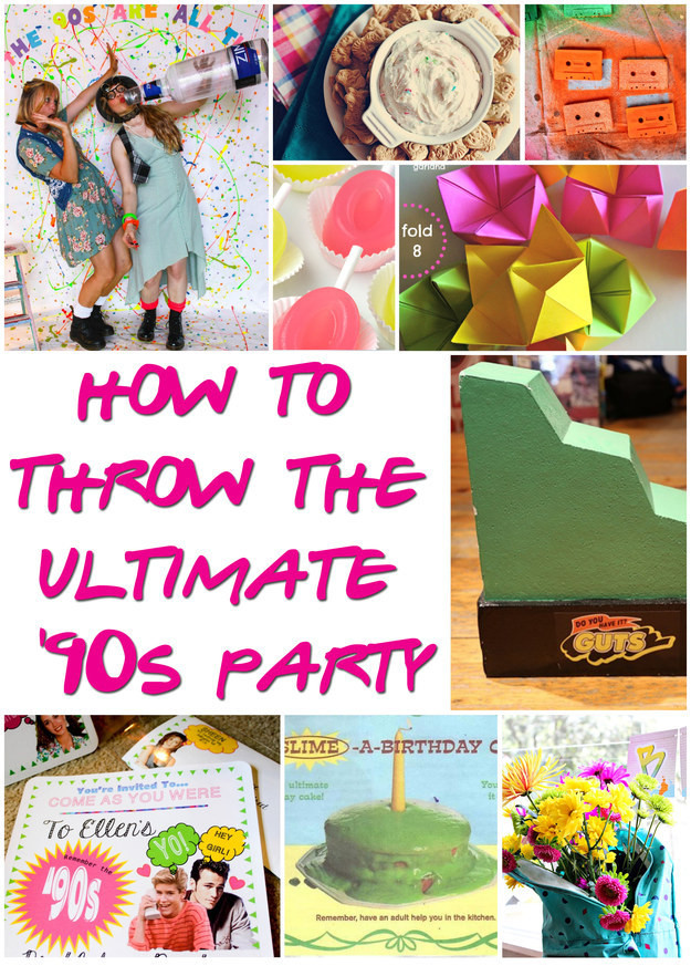 90S Party Food Ideas
 29 Essentials For Throwing A Totally Awesome 90s Party