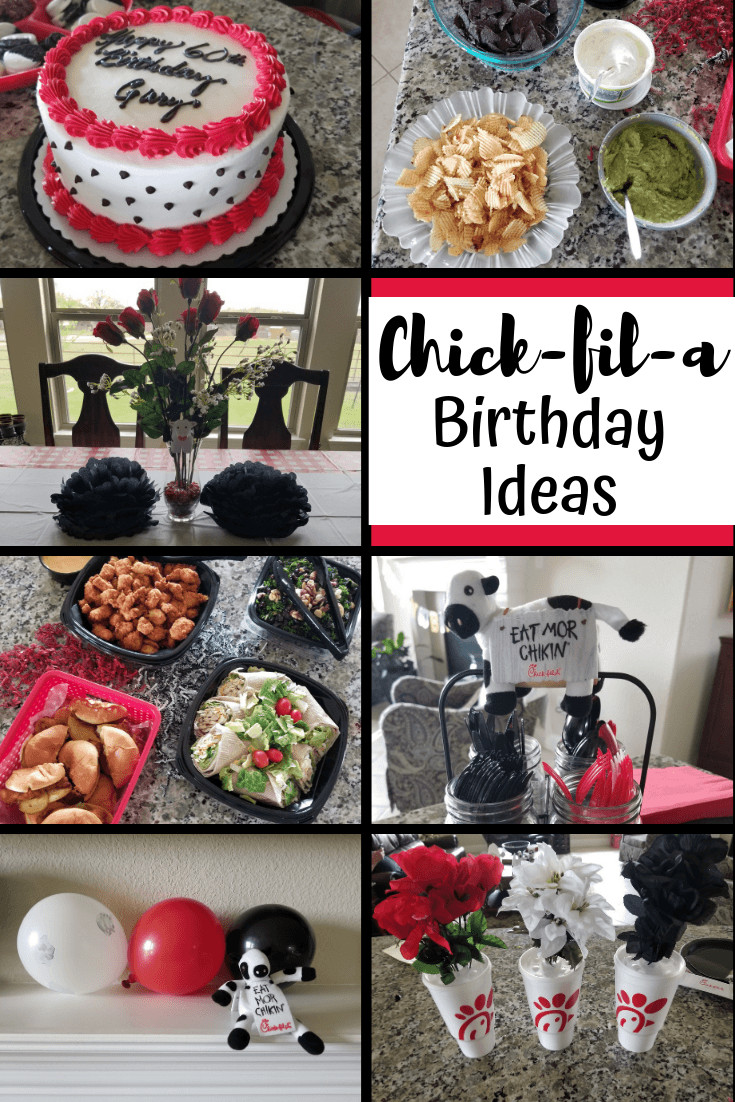 A Birthday Party
 Chick fil A Birthday Party Ideas and Decorations 60th Birthday