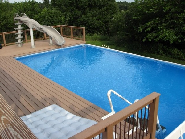 Above Ground Pool Deck
 ground pool deck plans design ideas and useful tips