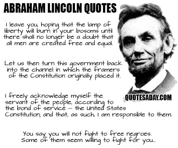 Abraham Lincoln Quotes Funny
 Favorite Abraham Lincoln Quotes QuotesGram