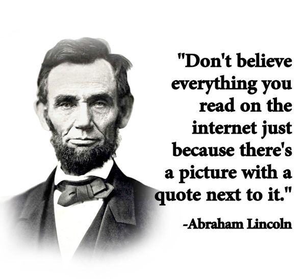 Abraham Lincoln Quotes Funny
 Internet Quotes Abraham Lincoln QuotesGram