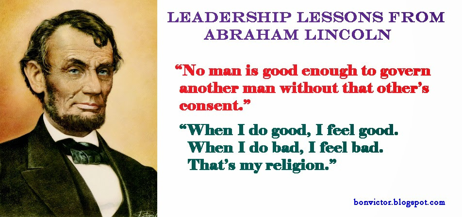 Abraham Lincoln Quotes On Leadership
 bonvictor Leadership lessons from Abraham