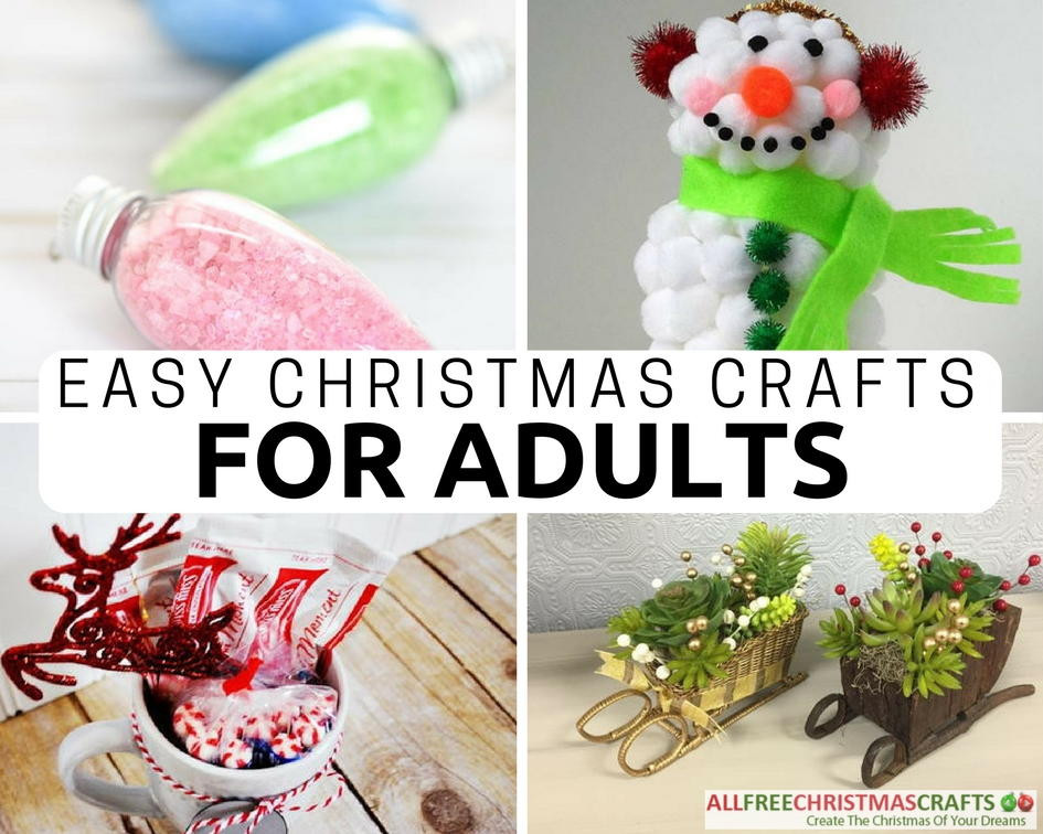 Activity Ideas For Adults
 36 Really Easy Christmas Crafts for Adults