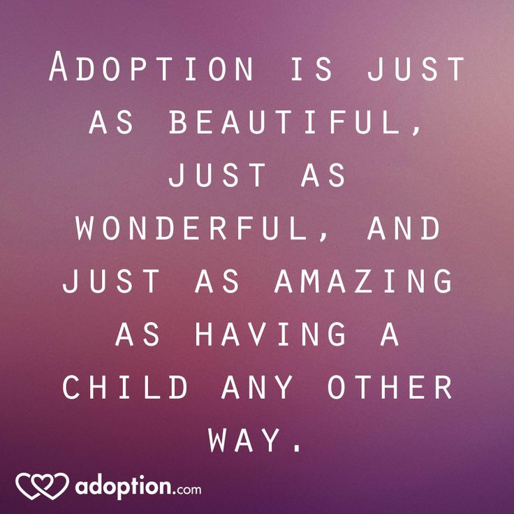 Adopted Child Quotes
 Beautiful Adoption Quotes QuotesGram
