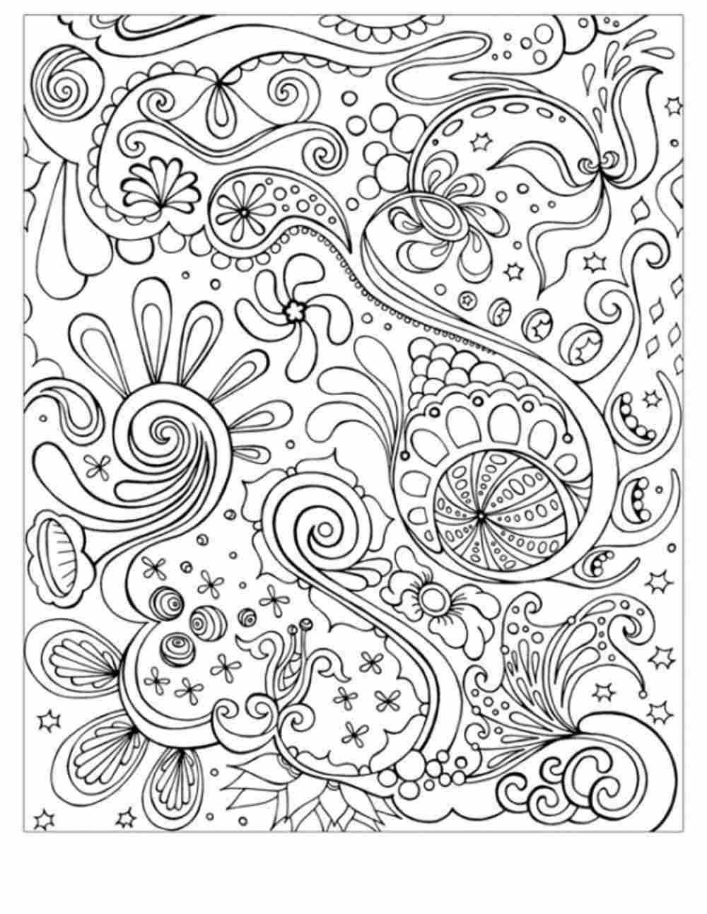 Adult Coloring Book Download
 Abstract Coloring Pages For Adults Coloring Home
