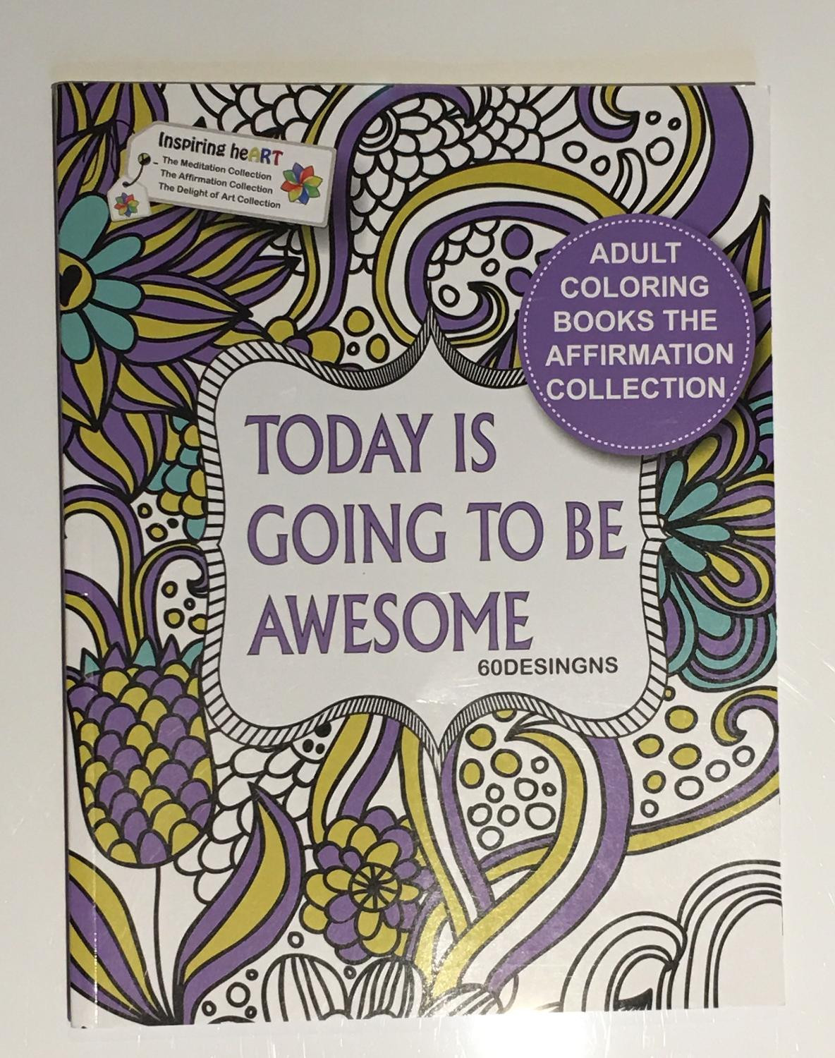 Adult Coloring Books For Sale
 Find more Adult Coloring Book 60 Designs the Affirmation