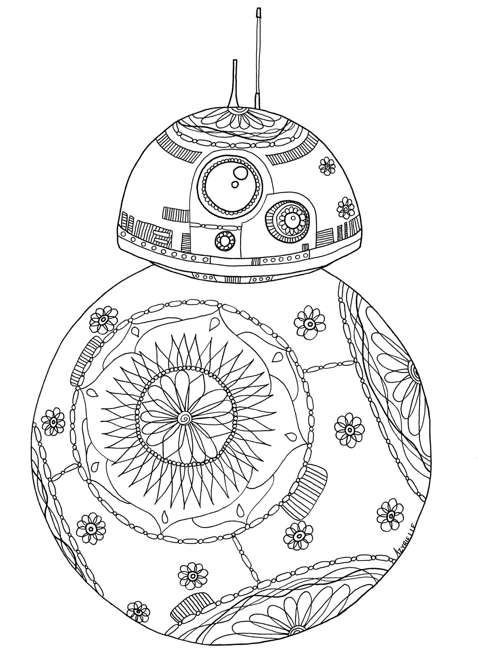 Adult Star Wars Coloring Book
 Star wars Coloring Pages for Adults