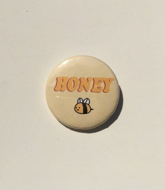 Aesthetic Pins
 Cute Honey Bee Pin 1 25 inch bee save the bees honey