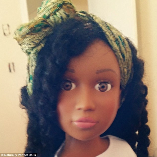 African American Baby Dolls With Natural Hair
 Black mom Angelica Sweeting creates beautiful brown doll
