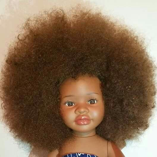 African American Baby Dolls With Natural Hair
 Afro natural hair doll