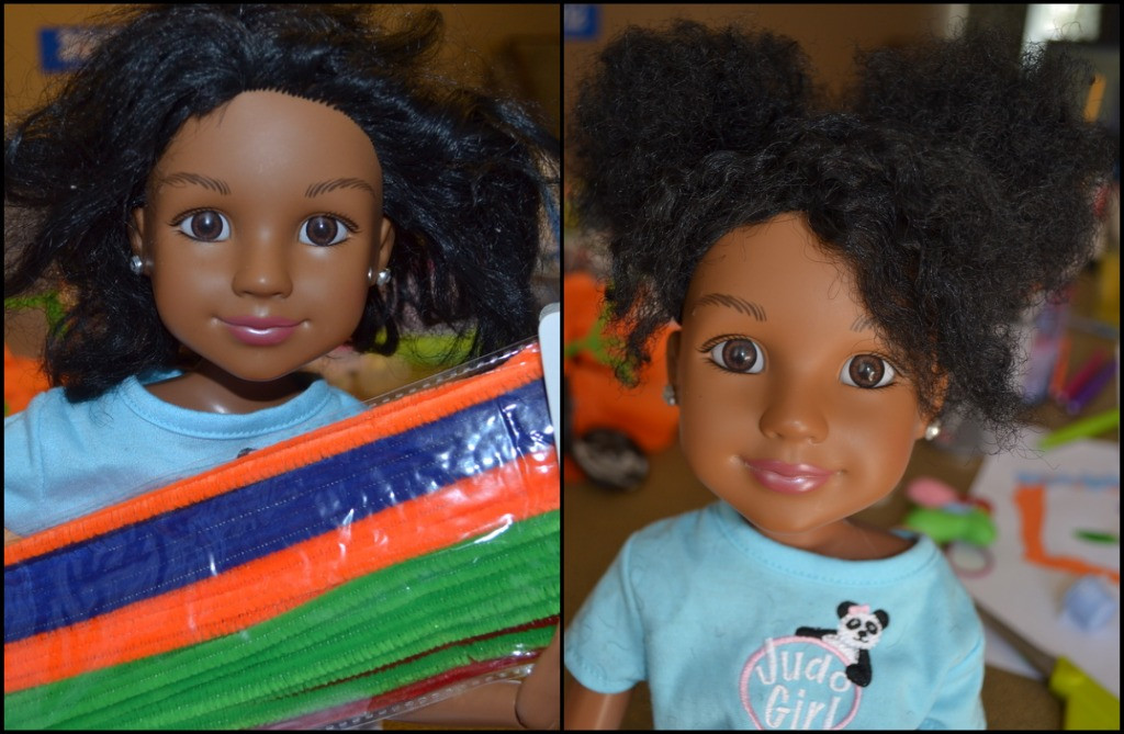 African American Baby Dolls With Natural Hair
 Beads Braids and Beyond Natural Hair for Dolls Tutorial