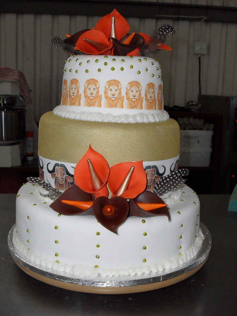 African Wedding Cakes
 African Traditional Wedding Cakes