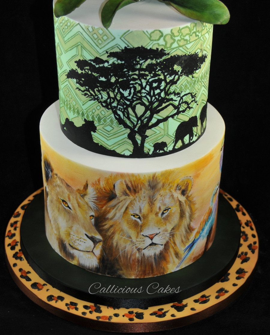 African Wedding Cakes
 Wedding Cake South African Theme CakeCentral