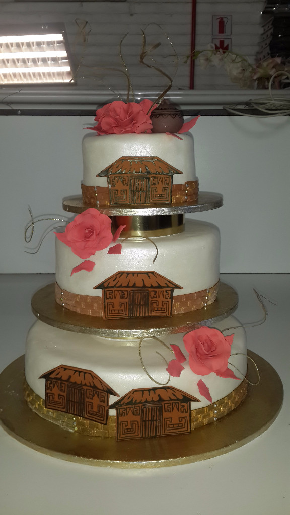 African Wedding Cakes
 African Traditional Wedding Cakes