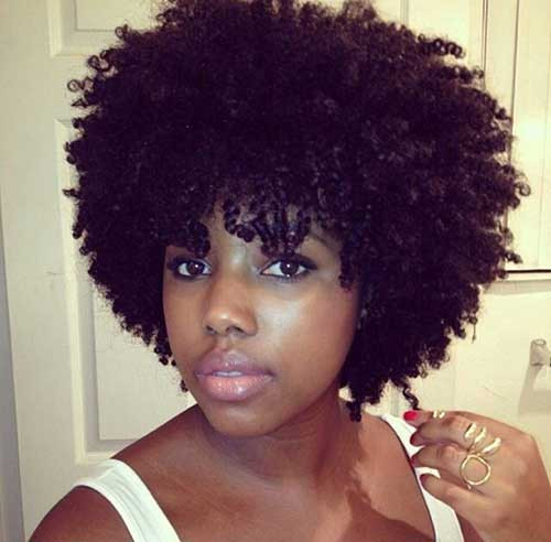 Afro Haircuts For Women
 15 Latest Short Thick Curly Hairstyles