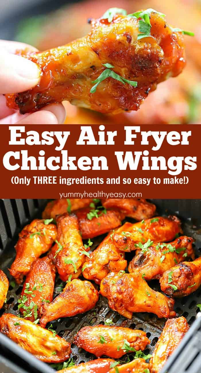 Air Fryer Recipes Chicken Wings
 Air Fryer Chicken Wings Recipe Yummy Healthy Easy