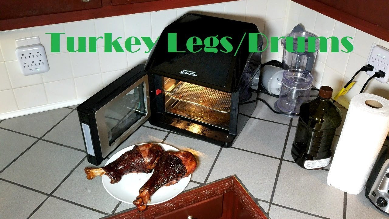 Air Fryer Turkey Legs
 Air Fried Smoked Turkey Legs Drums Power Air Fryer Oven