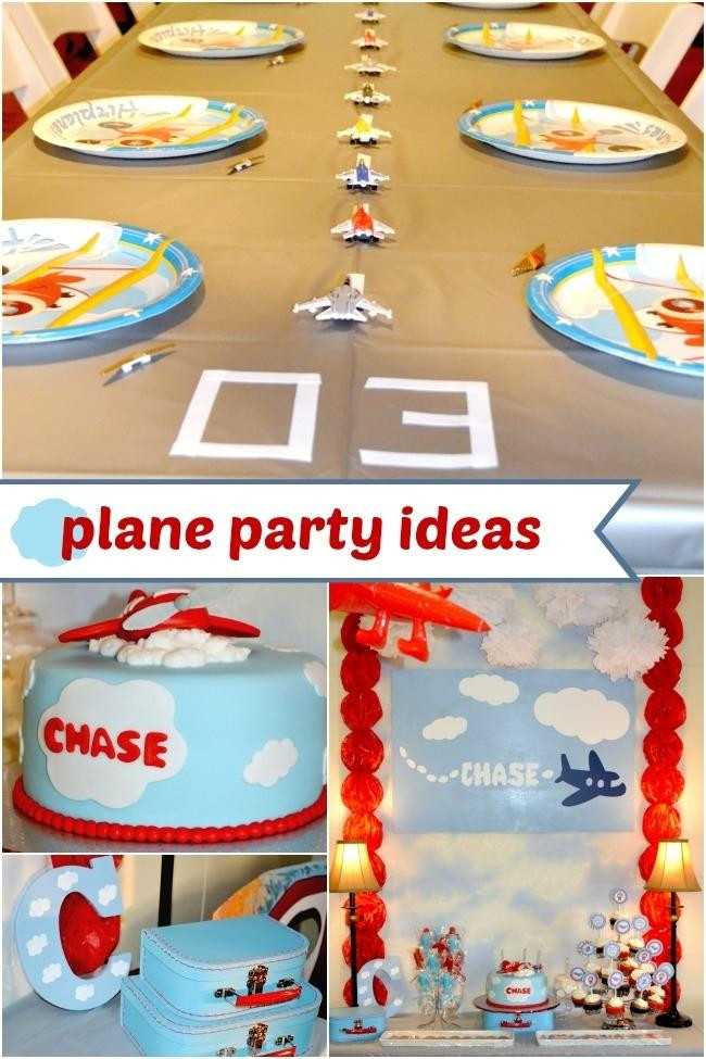 Airplane Decorations For Birthday Party
 51 Best Airplane Party Ideas Spaceships and Laser Beams