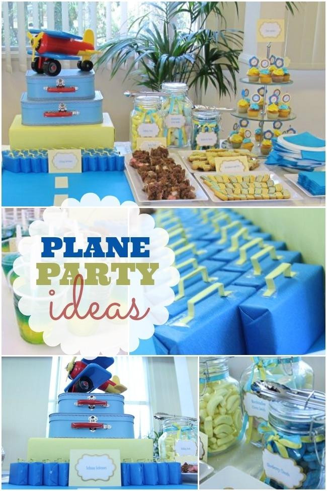 Airplane Decorations For Birthday Party
 51 Best Airplane Party Ideas Spaceships and Laser Beams