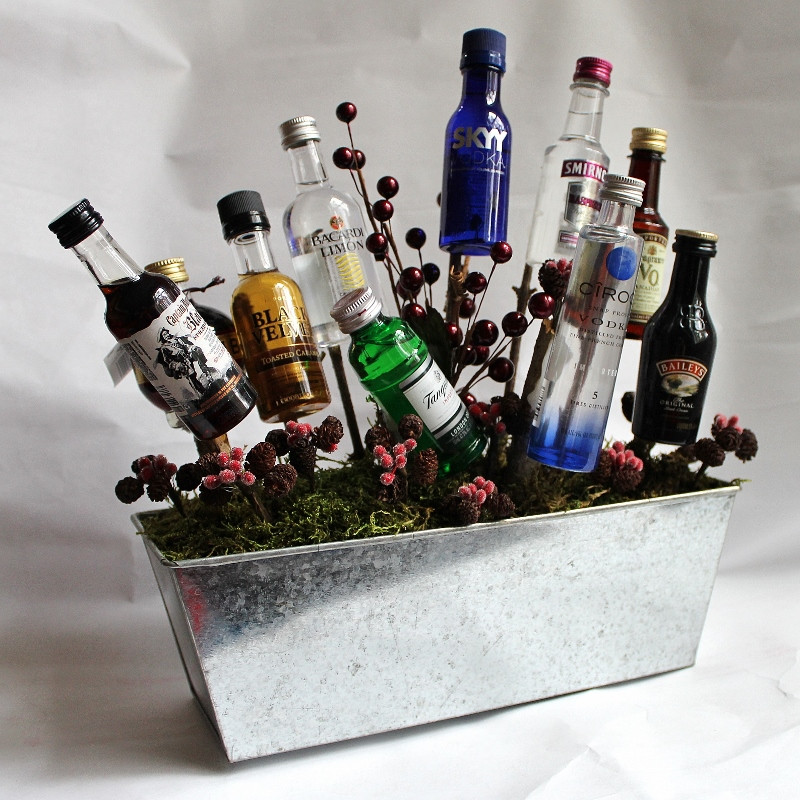 Alcohol Gift Basket Ideas
 A Gift Basket of Booze