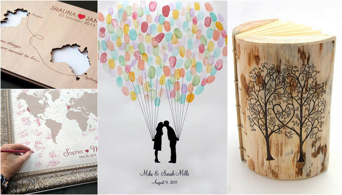 Alternatives To Guest Books At Weddings
 Unique Wedding Guest Book Ideas Trendy Tuesday