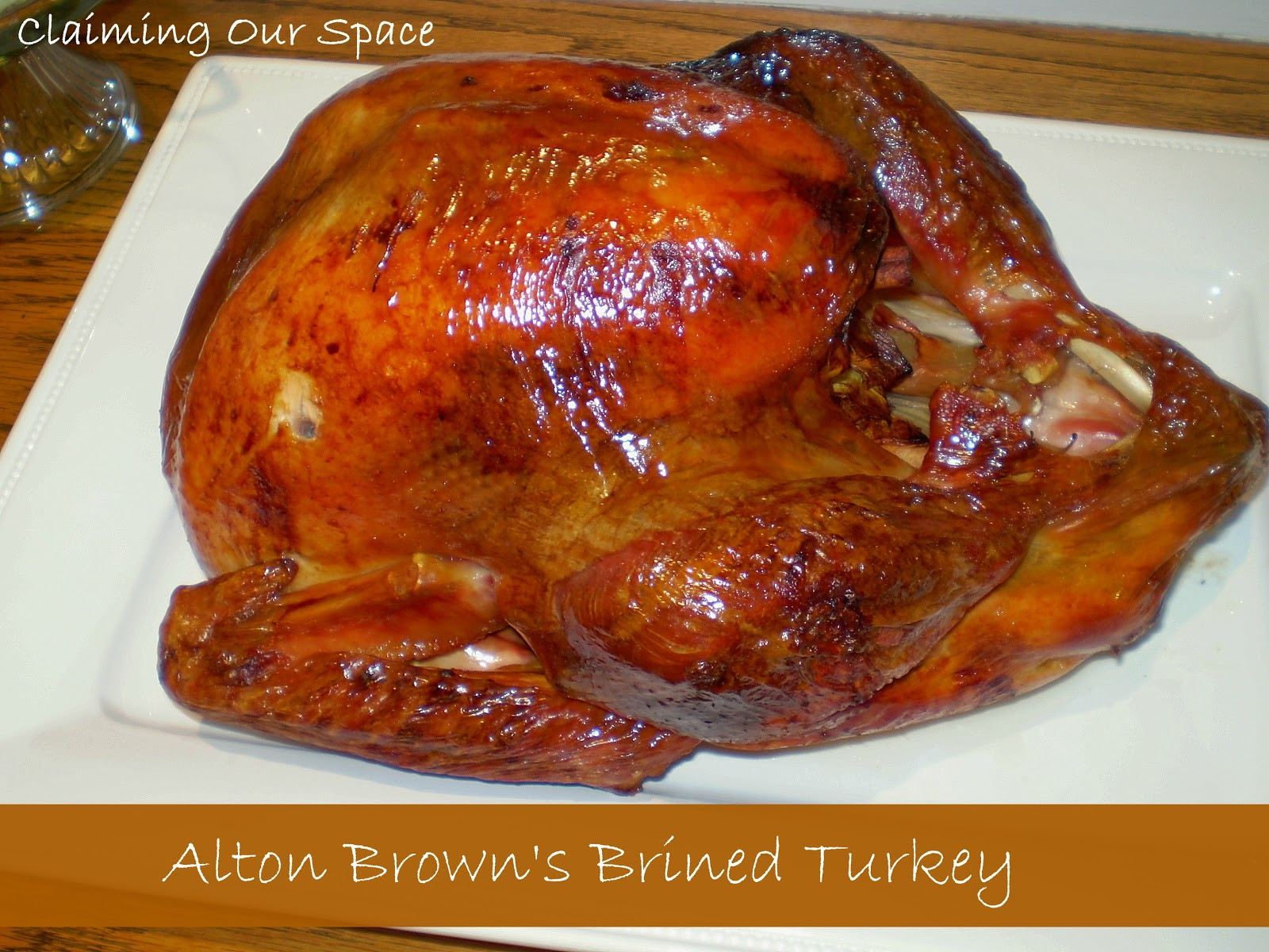 Alton Turkey Brine
 Claiming Our Space Thanksgiving Treats and Fall Fun Link
