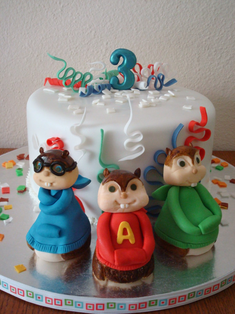 Alvin And The Chipmunks Birthday Cake
 Alvin and the chipmunks birthday cake